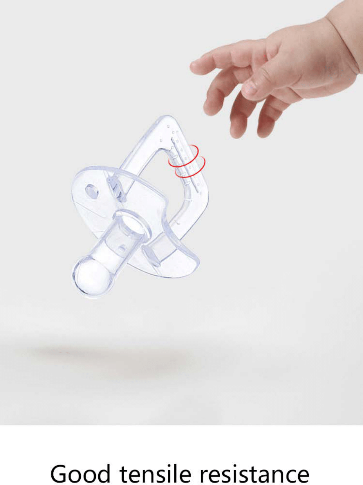 Sucette transparente pour bébé BABYDISE